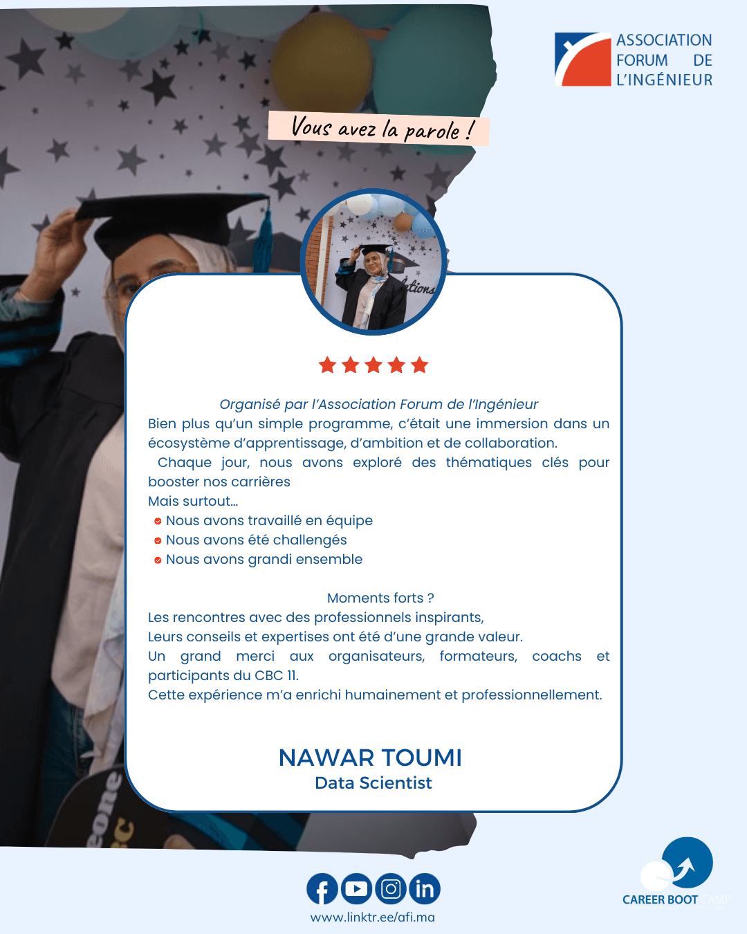 Avis participant CBC 2