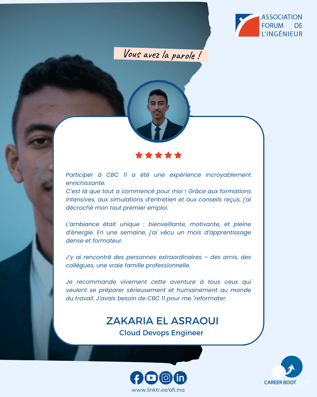 Avis participant CBC 3