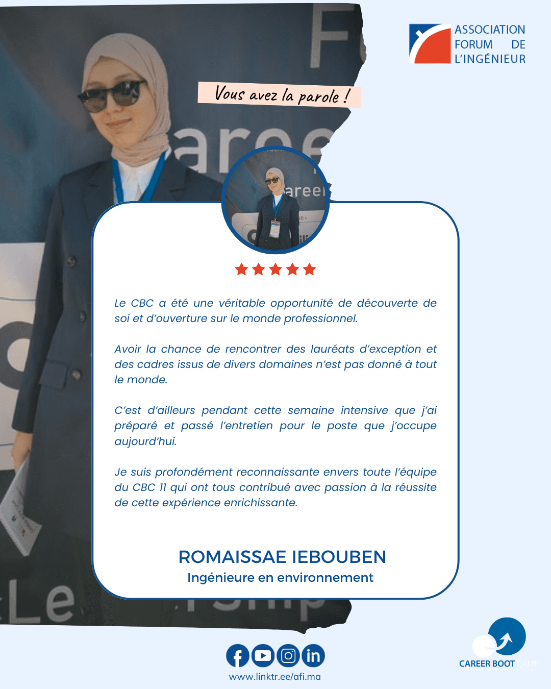 Avis participant CBC 6